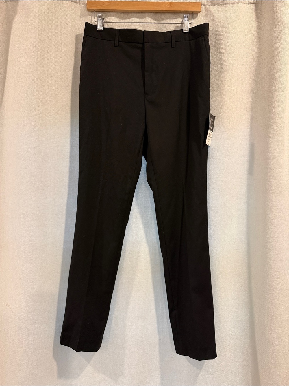 Topman Men's Black Dress Pants - Skinny Fit